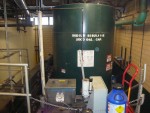 <p>The existing disinfection system consists of a liquid sodium hypochlorite chlorination system and a sodium bisulfate dechlorination feed system housed in the lower level of the operations building&nbsp;</p>