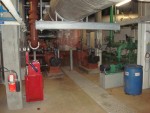 <p>All equipment in the secondary pipe gallery including, RAS pumps and piping, WAS pumps and piping, RAW wastewater piping and all associated electrical wiring was replaced during the upgrade in 2008.</p>